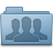 Group Folder Blue Icon